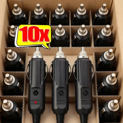 Adaptador de Tomada de Isqueiro Automotivo com Luz Indicadora para Carro