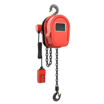 Polipasto de cadena eléctrico de 380V/220V, herramienta de elevación resistente de 1/2/3 toneladas para taller, sitio de construcción, grúa de almacén