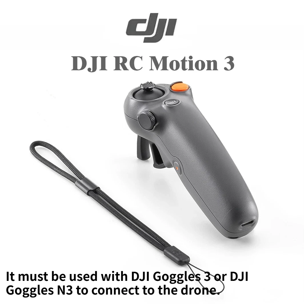 95% Neuf Original DJI RC Motion 3 – Contrôle de mouvement pour Goggles 3, Compatible avec Neo 2/Avata 2