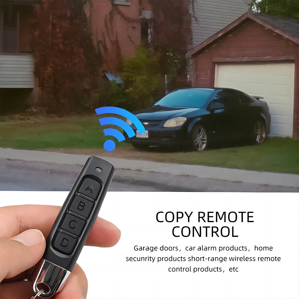 433mhz Remote Control Duplicator Universal Remote key Copy Clone Replacement Garage Door Keychain RF 433Mhz Transmitter - Image 4