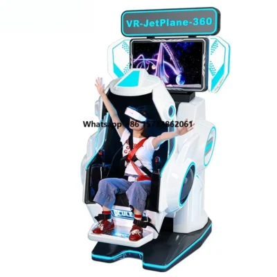 Simulador de Voo VR 360 Montanha-Russa 2027 Novo Fabricante 5D 9D Cinema Virtual de Realidade Virtual Máquina de Jogo de Fliperama com Moedeiro