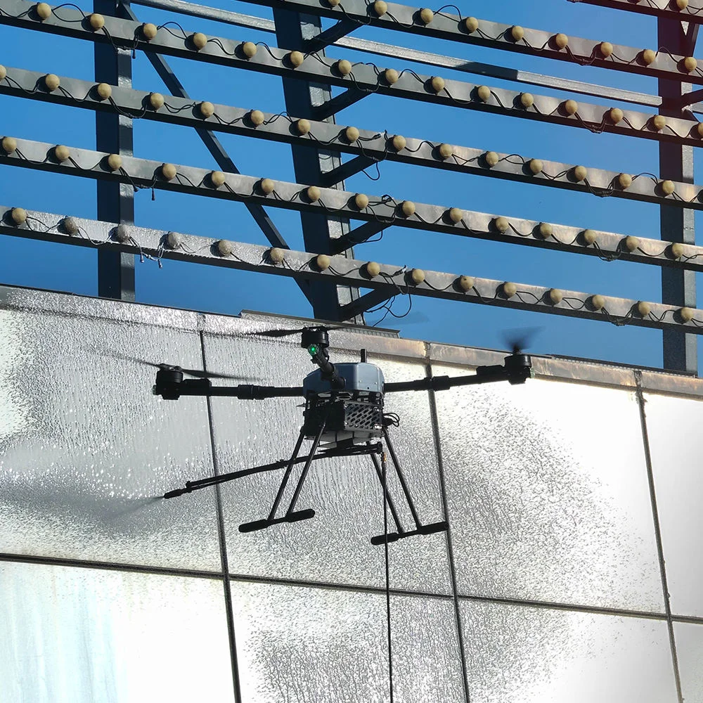 Lite Version Aerial Cleaning, Safe Professional for Roofs Curtain Walls - Image 6