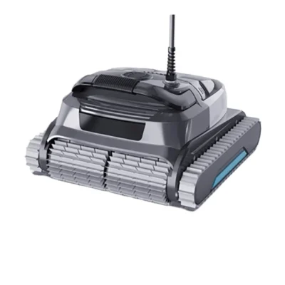 Robô de Limpeza Automática para Piscinas, 4,5 Horas de Funcionamento, 2,5 Horas de Carregamento, Cobertura Completa do Fundo da Piscina, Fácil Instalação, Limpador de Piscinas