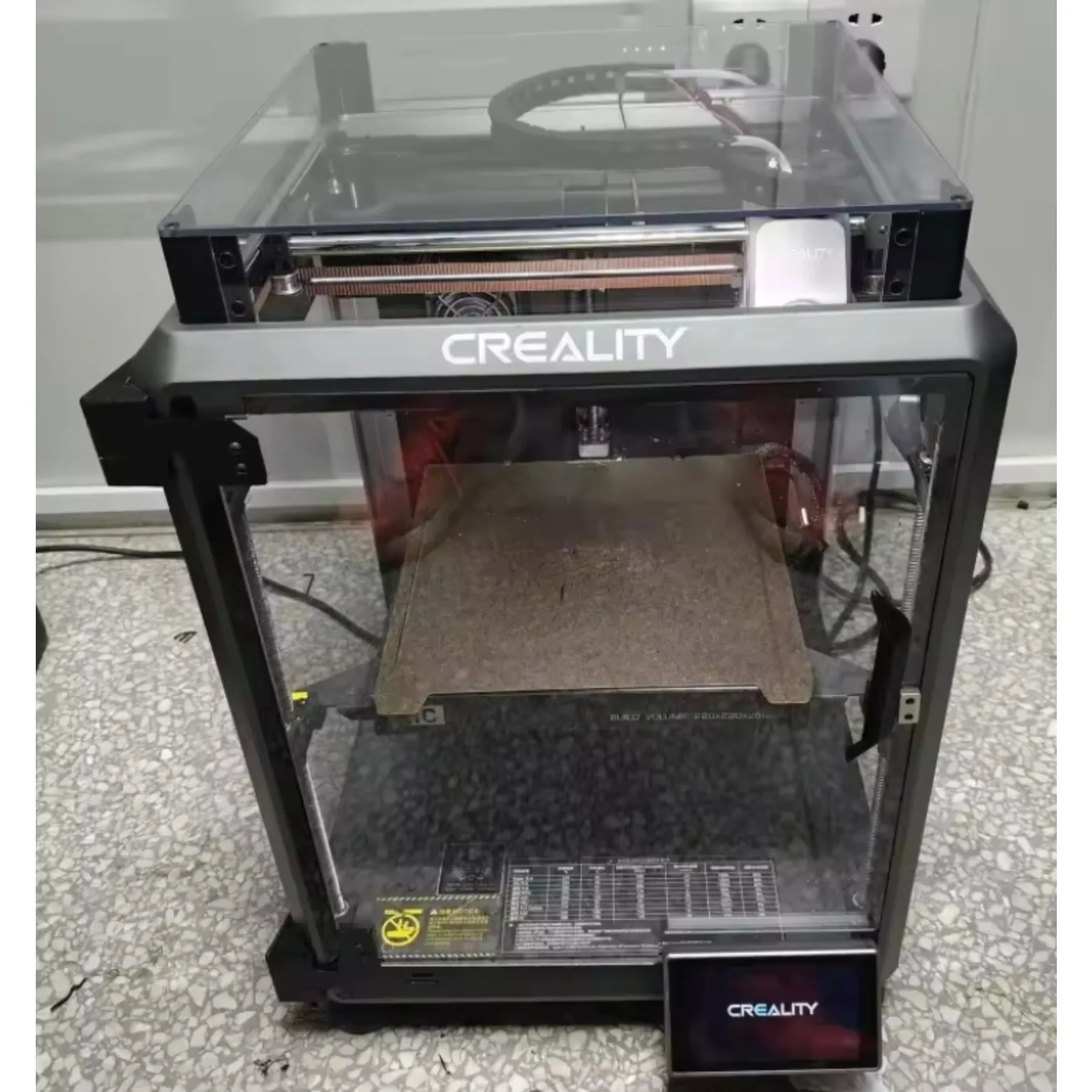 Kit de gabinete de impressora 3D Creality K1 SE/K1C - Painéis PC transparentes de 3 mm Capa protetora de fácil instalação da Blurolls