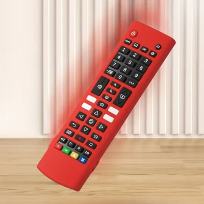 Silicone Case Protective Cover Anti-slip TV Remote Control Case Shockproof Remote Cover Replacement for LG-TV-Remote AKB75095307