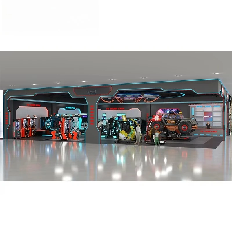 Parque Temático de Realidade Virtual 2026, Máquina de Jogo de Simulador de Voo 9D para Crianças, Multiplayer Indoor, Parque de Diversões ao Ar Livre - Image 4