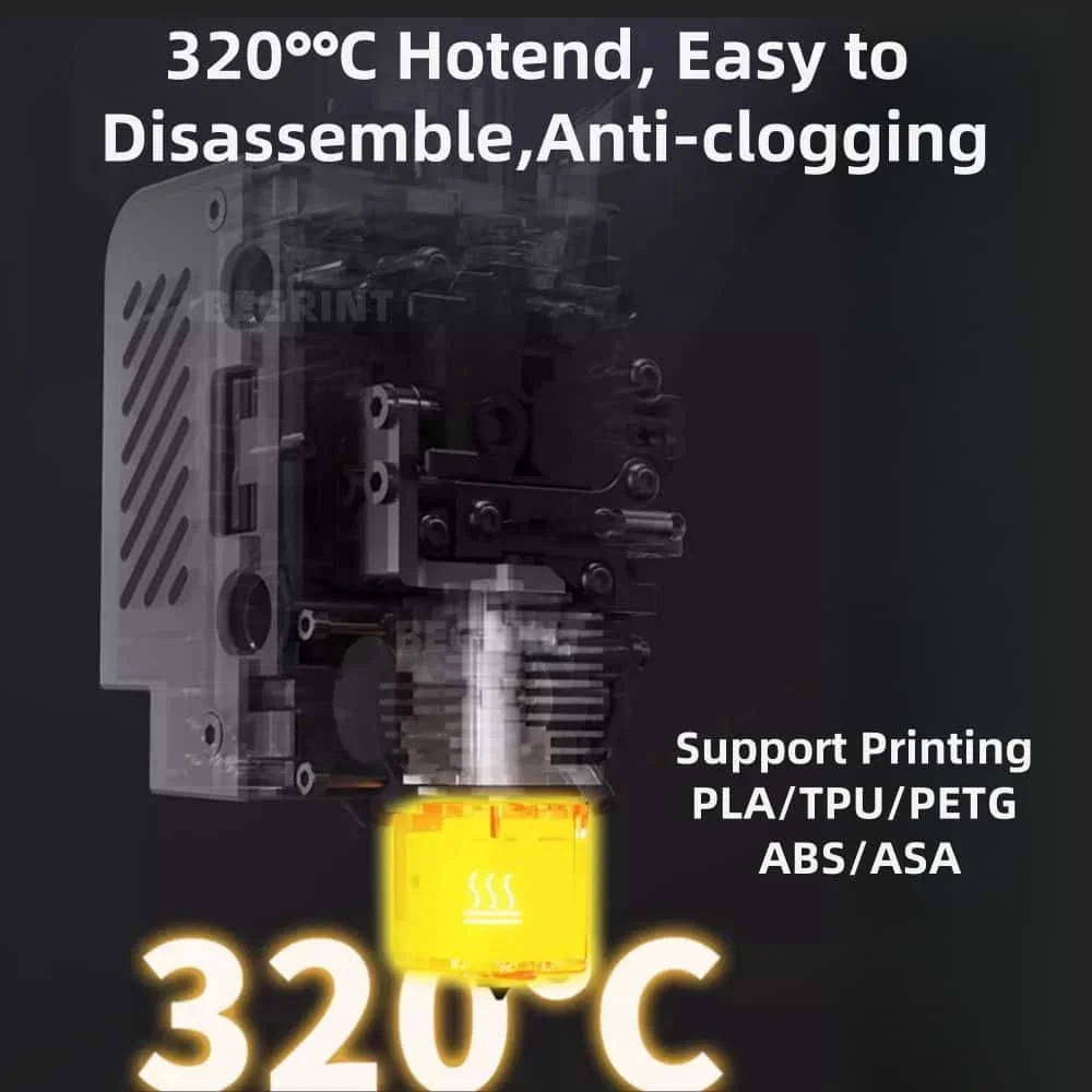 Kit Hotend Anycubic Kobra S1/S1 Combo: Bico de Aço Temperado e Latão, Acessório de Impressão de Alta Velocidade 24V 50W, Compatível com Anycubic Kobra S1C - Image 10