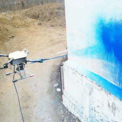 High-Pressure Painting Drone with Remote Control for All Coatings Cleaning Building Windows Car Glass Roofs Solar Panels