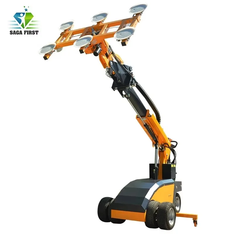 Máquina elevadora YG CE de 1000 kg para elevador de vidrio eléctrico con opciones de ventosas de goma y esponja disponibles - Image 6