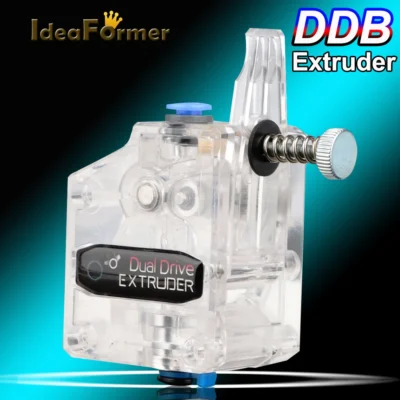 DDB Clonado Btech Dual Drive Bowden Extrusora Direta para Impressora 3D, MK8, V6, Ender-3, CR10, 1,75mm, TPU Filamento Flexível