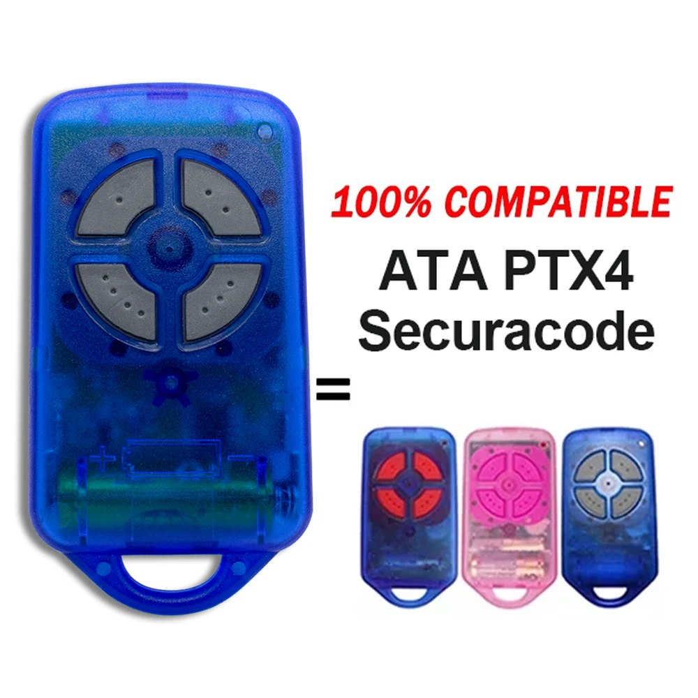 ATA PTX-4 Garage / Gate Door Remote Control Replacement ATA Securacode PTX4 - Image 2