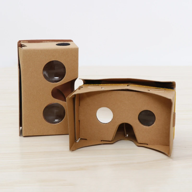 Óculos de realidade virtual para Android ou telefone, novo modelo VR, faça você mesmo transformar seu dispositivo em uma tela grande, google papelão, 3d, 1pc