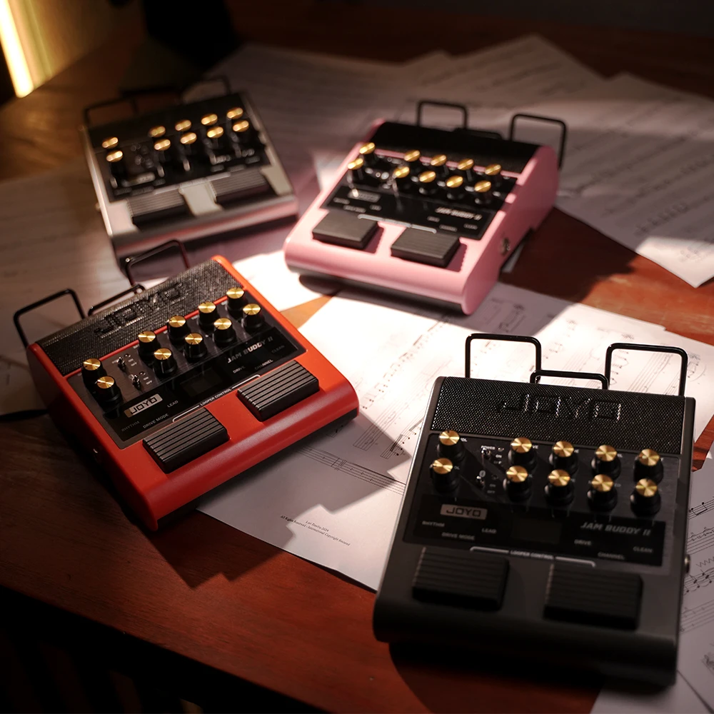 JOYO JAM BUDDY II Amplificador de Guitarra Eléctrica Portátil de 10W y Pedal Multiefectos con Grabación OTG y Bluetooth para Práctica de Guitarra - Image 6