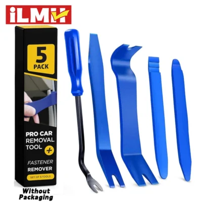 Conjunto de Ferramentas Manuais para Carro iLMH, Kit de Ferramentas para Desmontagem de Carro, Ferramenta para Reparo de Estéreo e DVD, Ferramenta para Remoção de Painel, Ferramenta para Remoção de Painel de Plástico Interno
