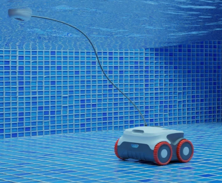 Aspirador de Piscina Robótico Inteligente Sem Fio, Design Recarregável, Limpeza Eficiente do Fundo da Piscina - Image 5