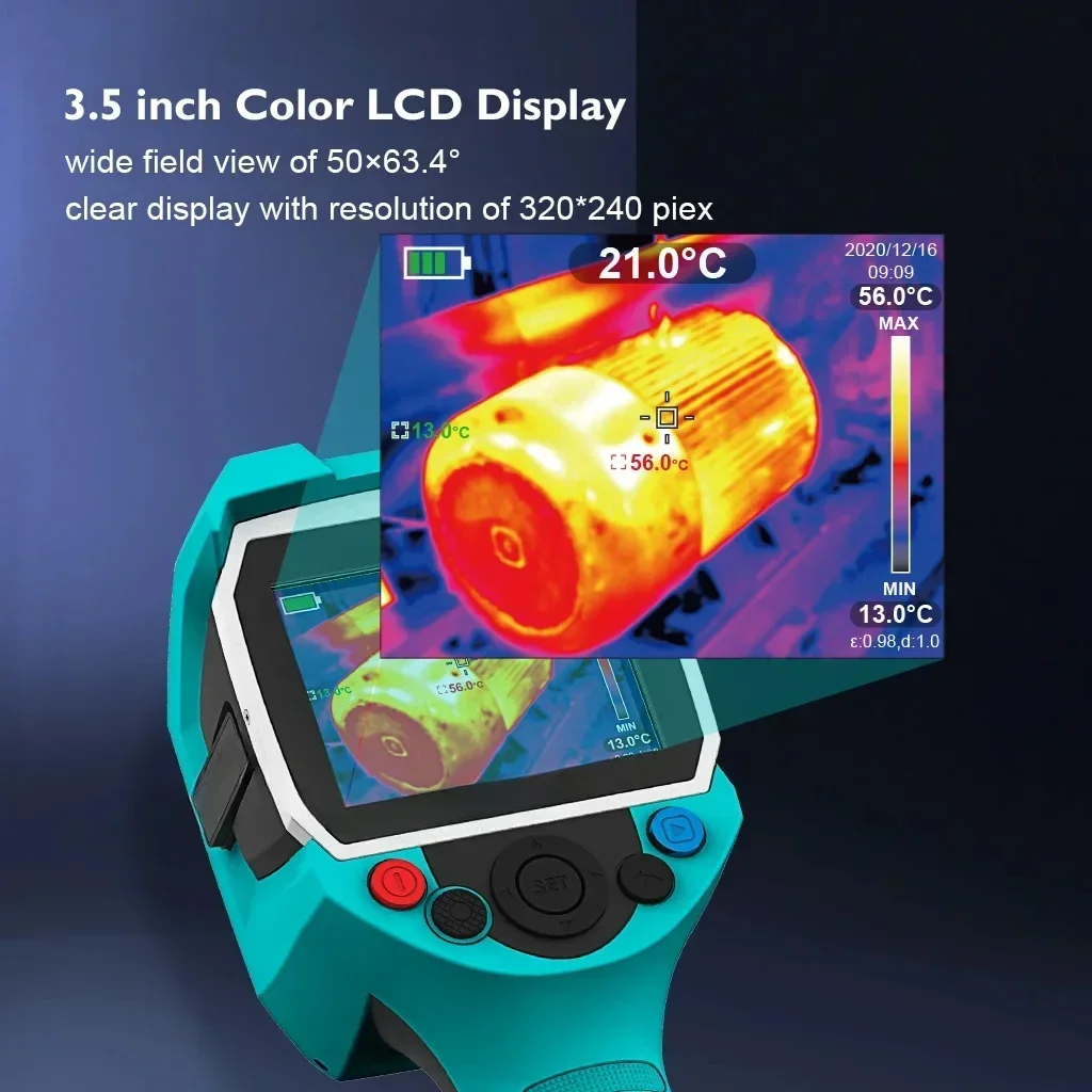 Hot Sale MILESEEY TR120 Portable Thermal Imaging Camera For Inspection - Image 5