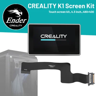 CREALITY Original K1 ou K1 MAX Touch Screen Kit Cabo de exibição Peças de impressora 3D
