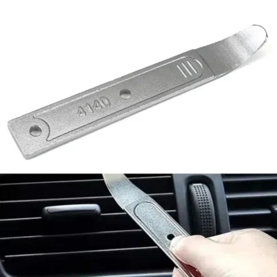 1 UNIDADE Ferramenta de Remoção de Painéis Automotivos 4140, Ferramenta de Alavanca para Painel de Porta e Painel de Instrumentos, Ferramentas Manuais para Desmontagem e Reparo de Interiores de Veículos