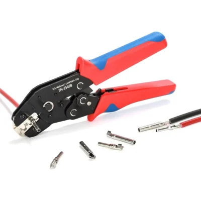 SN-2546B Solar Photovoltaic Connectors Plier Crimping Tool Set for 2.5/4/6mm2 Wire Crimper Plier Kit,Solar Connectors Clamp