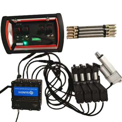 Novos Kits de Controle Remoto Proporcional Sem Fio 12V/24V com 4 Joysticks para Guindaste de Caminhão 2025
