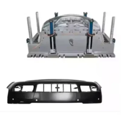 OEM front car bumper 3d drawing design auto parts plastic mold
