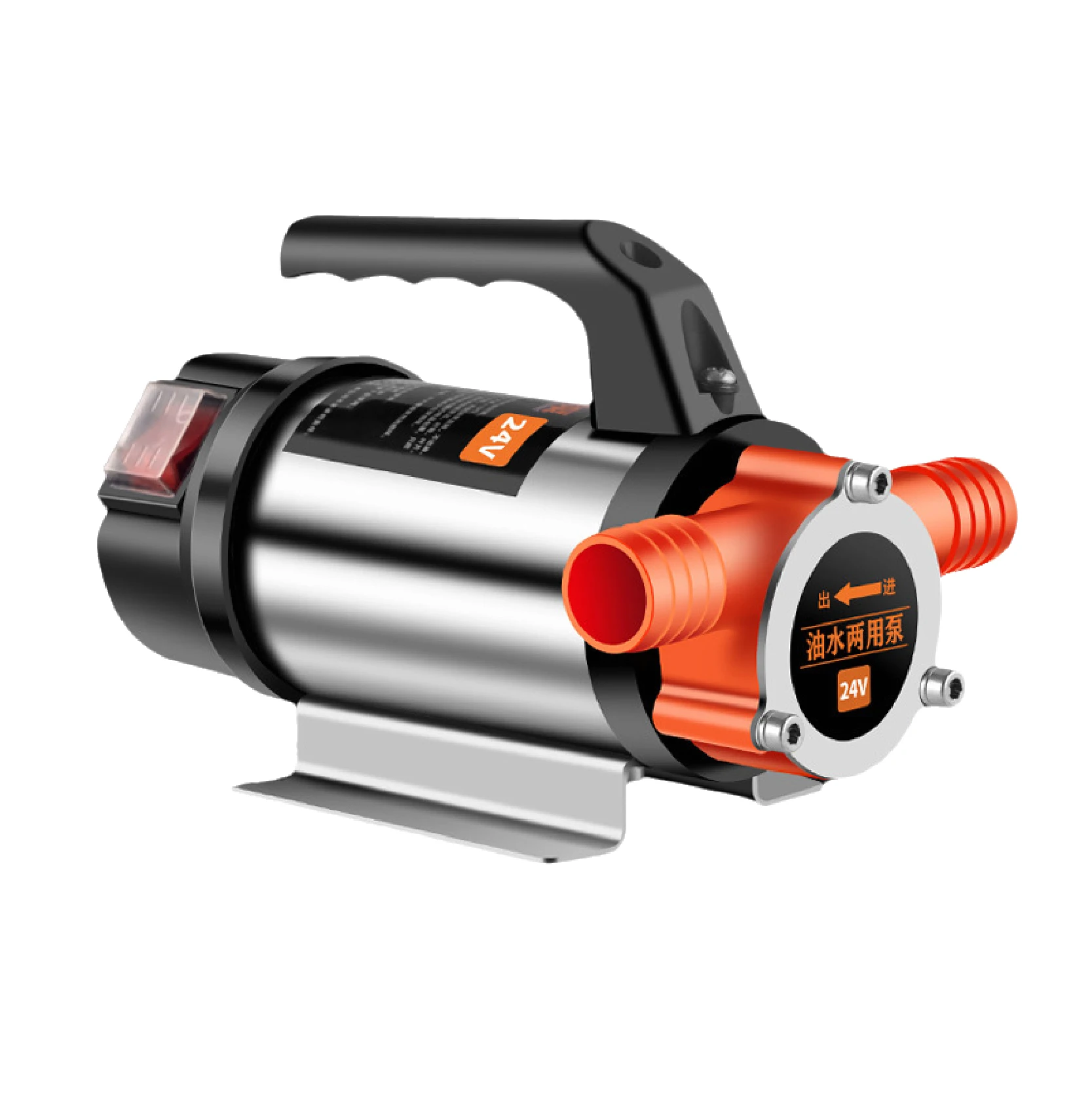 Pompe à Huile Portative ZXB-60 Auto-amorçante 40-60 L/min 2V/24V/48V/220V DC Pour Camions Bateaux et Bidons Facile à Transporter - Image 3