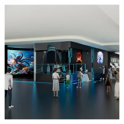 Cinema 5D Bermuda Personalizado, Teatro Imersivo ao Ar Livre 9D, Simulador de Montanha-Russa de Realidade Virtual 2027, Cinema 7D