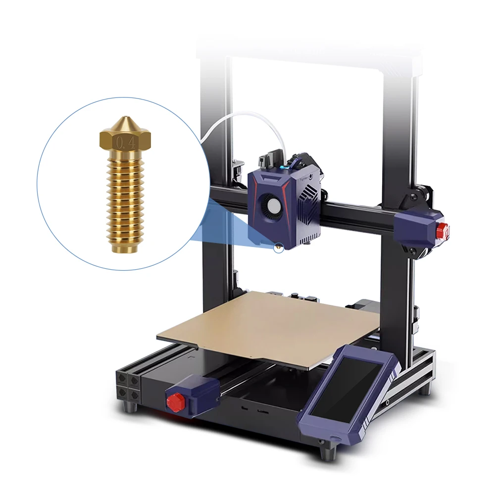 Bico de latão 1.75mm, aço endurecido para impressora ANYCUBIC Kobra 2/2 Pro/2 Plus/2 Max/Neo, peças de extremidade quente, bico de 0.2/0.4/0.6/0.8mm - Image 6
