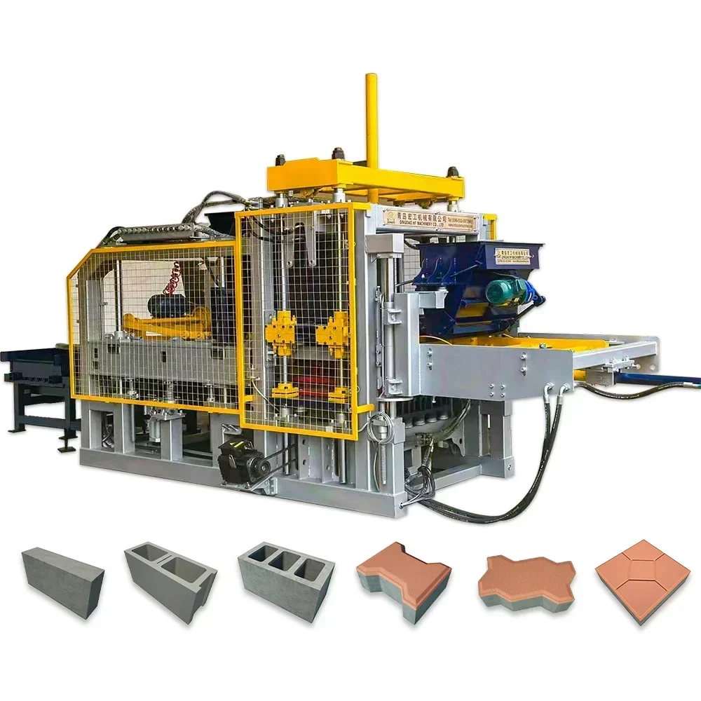 Hot sale H2000 brick machine making automatic molds customized cement block making machine - Image 5