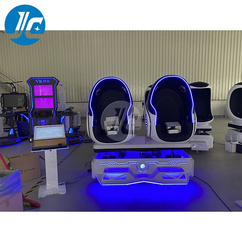 Promoção: Cadeira VR Star Space para 2 Lugares, Equipamento de Cinema VR 9D Egg para Uso em Shopping Centers e Parques de Aventura - Image 2