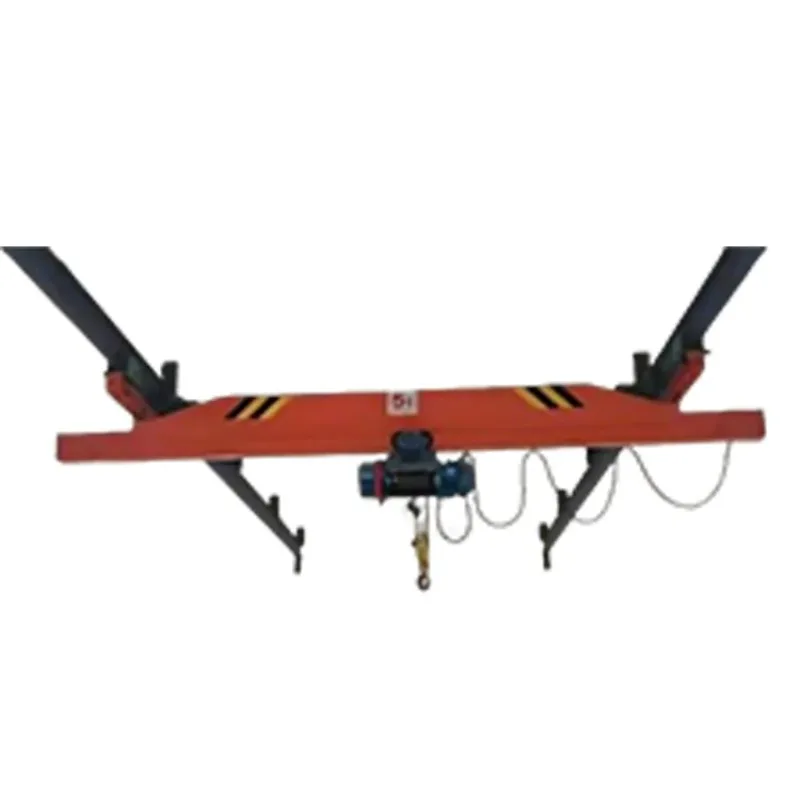 Beam Bridge Crane Hoist with Gearbox 30m Lifting Height 3-16m Span Economical 0.5 Ton Electric Single - Image 2