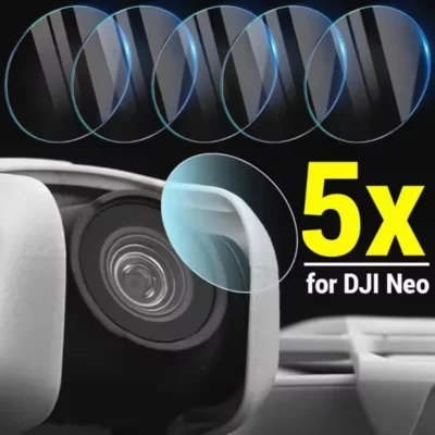Protecteur d'objectif de caméra en verre trempé, 10/5/1 pièces, pour Drone DJI Neo, cardan, Films d'objectif anti-rayures pour accessoires de Drone DJI Neo