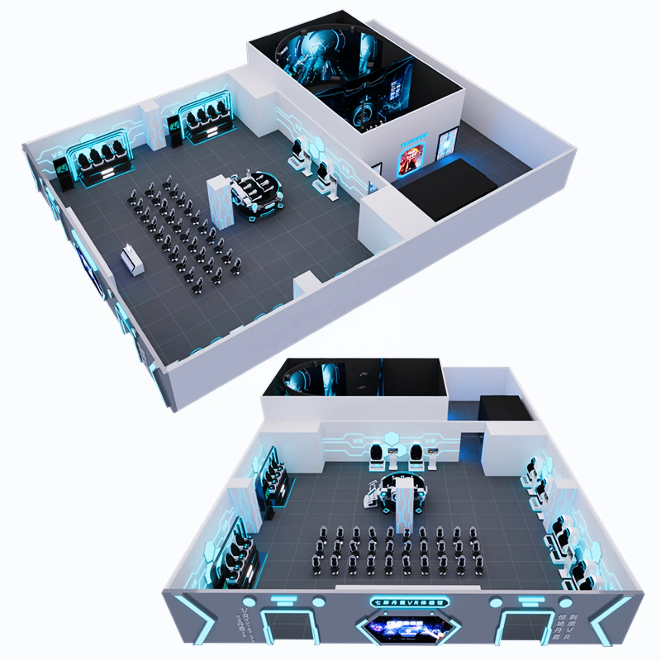 Parque Temático de Realidade Virtual 2027: Novo Simulador de Máquina de Jogo VR, Fornecedor de Parques VR 5D 7D 9D 12D, Parque de Diversões de Realidade Virtual em Las Vegas - Image 4