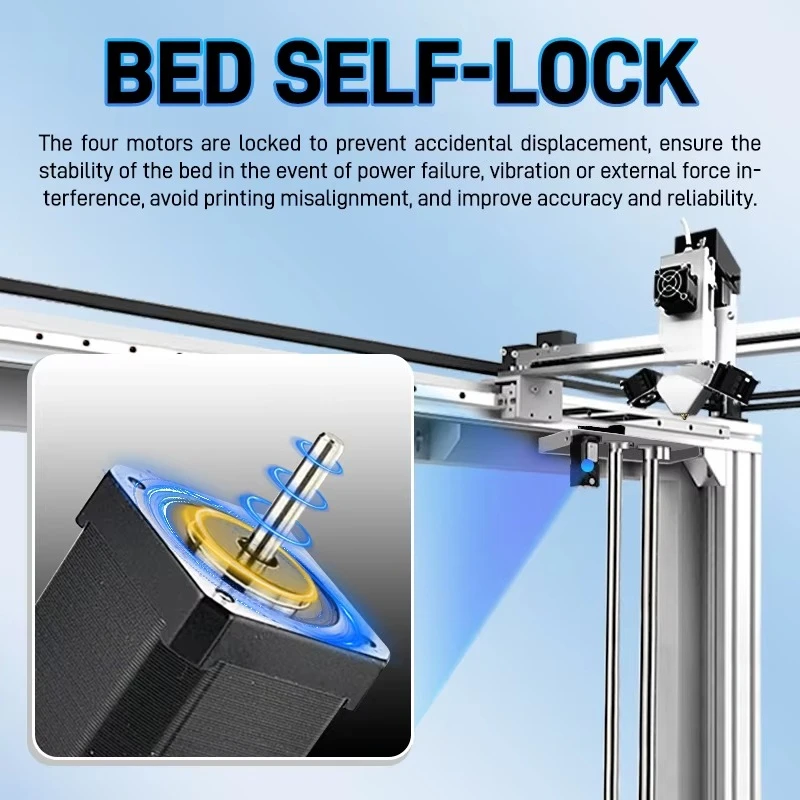 High Quality FDM 3d Printer DL1018-10 Large Scale High Speed Impresora 3d PLA ABS Printer Industrial 3d Printer Machine - Image 5