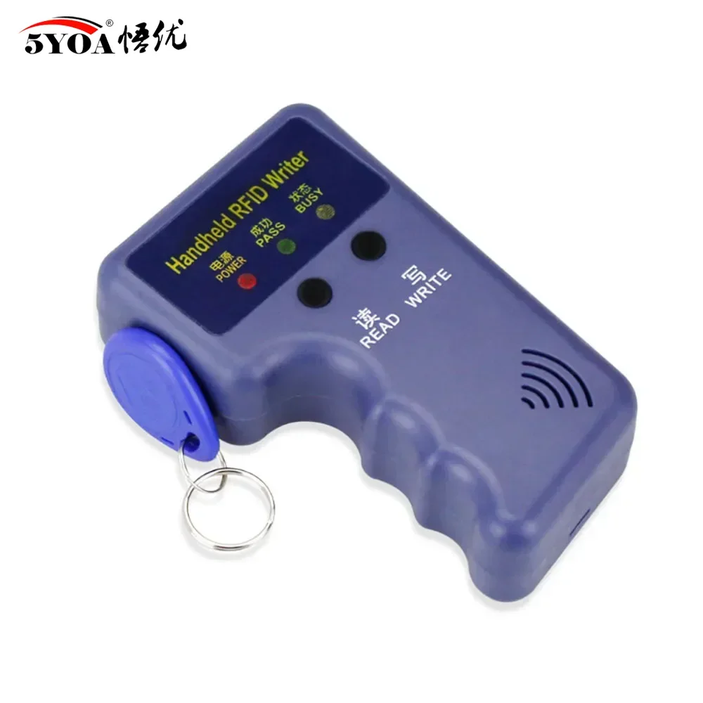 5YOA Handheld RFID ID Card Writer Copier 125KHz EM4100 5200 Duplicator T5577 Rewritable Keyfobs Tags Programmer Access Control - Image 5