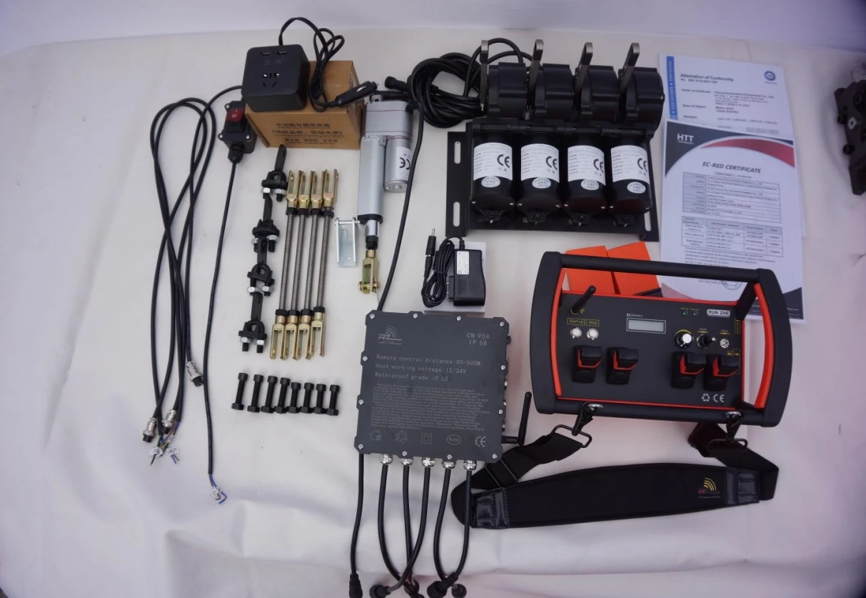Controle Remoto Sem Fio para Guindaste de Caminhão 4 Joysticks 12v 24v - Image 3