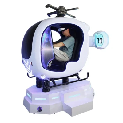 YHY Venda quente Voando VR Atrações Sem Limite de Idade Cockpit Aeronave 9D Voo VR Avião Simulador VR Helicóptero