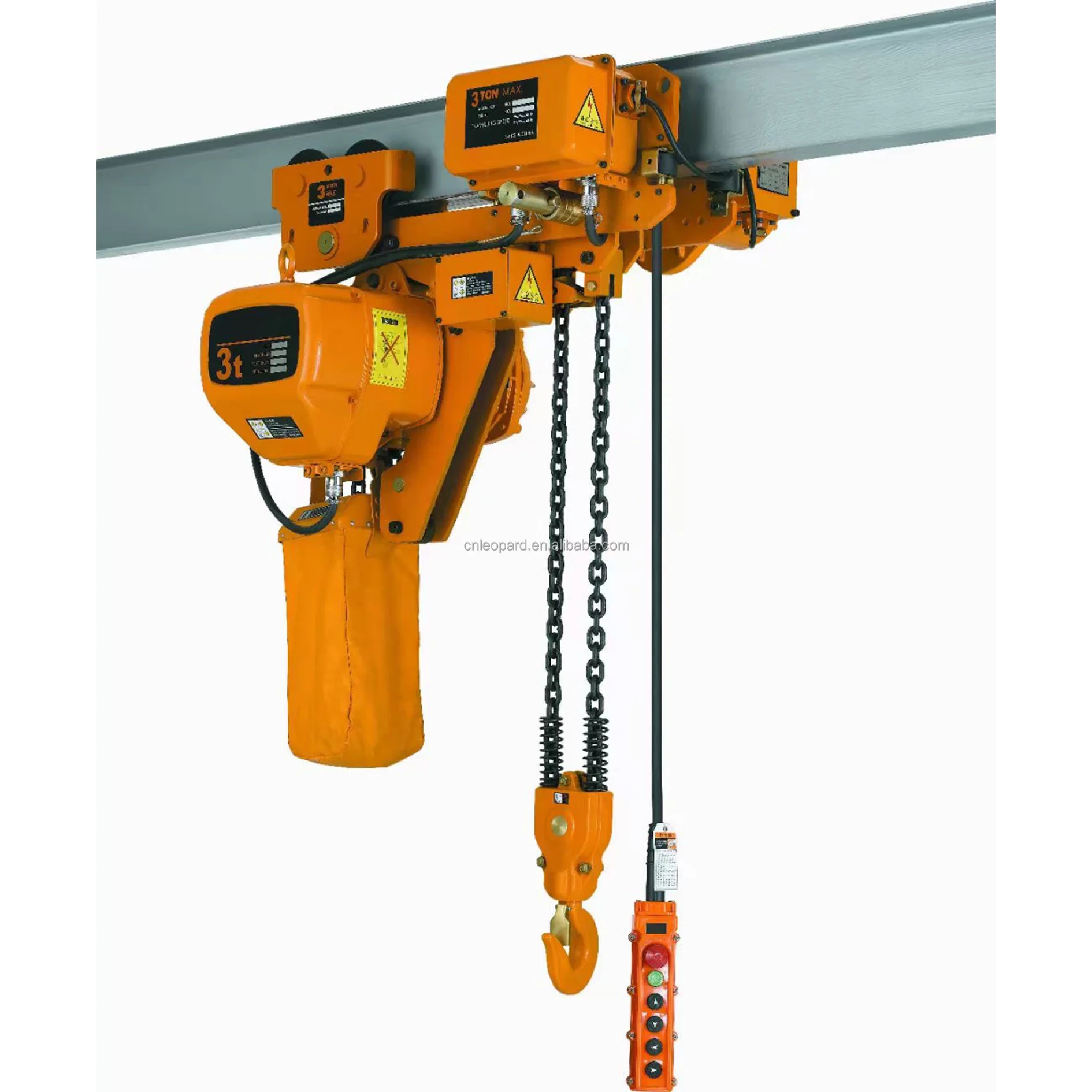 Guincho Elétrico de Corrente em Promoção: 1-5 Toneladas - Guincho de Corrente Azul com Controle Remoto Sem Fio, Baixa Altura de Elevação, Certificado CE, Ideal para Uso em Hotéis e Varejo - Image 5
