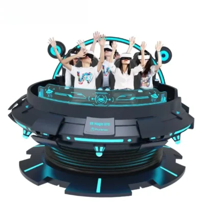 Conjunto de plataforma de simulação de vídeo 9d de realidade virtual, máquina de jogo vr, máquina de jogo de arcade, máquina de jogo de fliperama zumbi