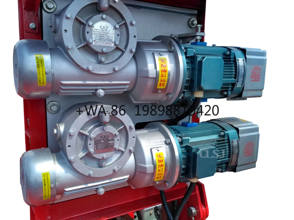 System | Industrial Crane Winch | High-Torque Gearbox & Motor Assembly 45KW Heavy-Duty Electric Hoist