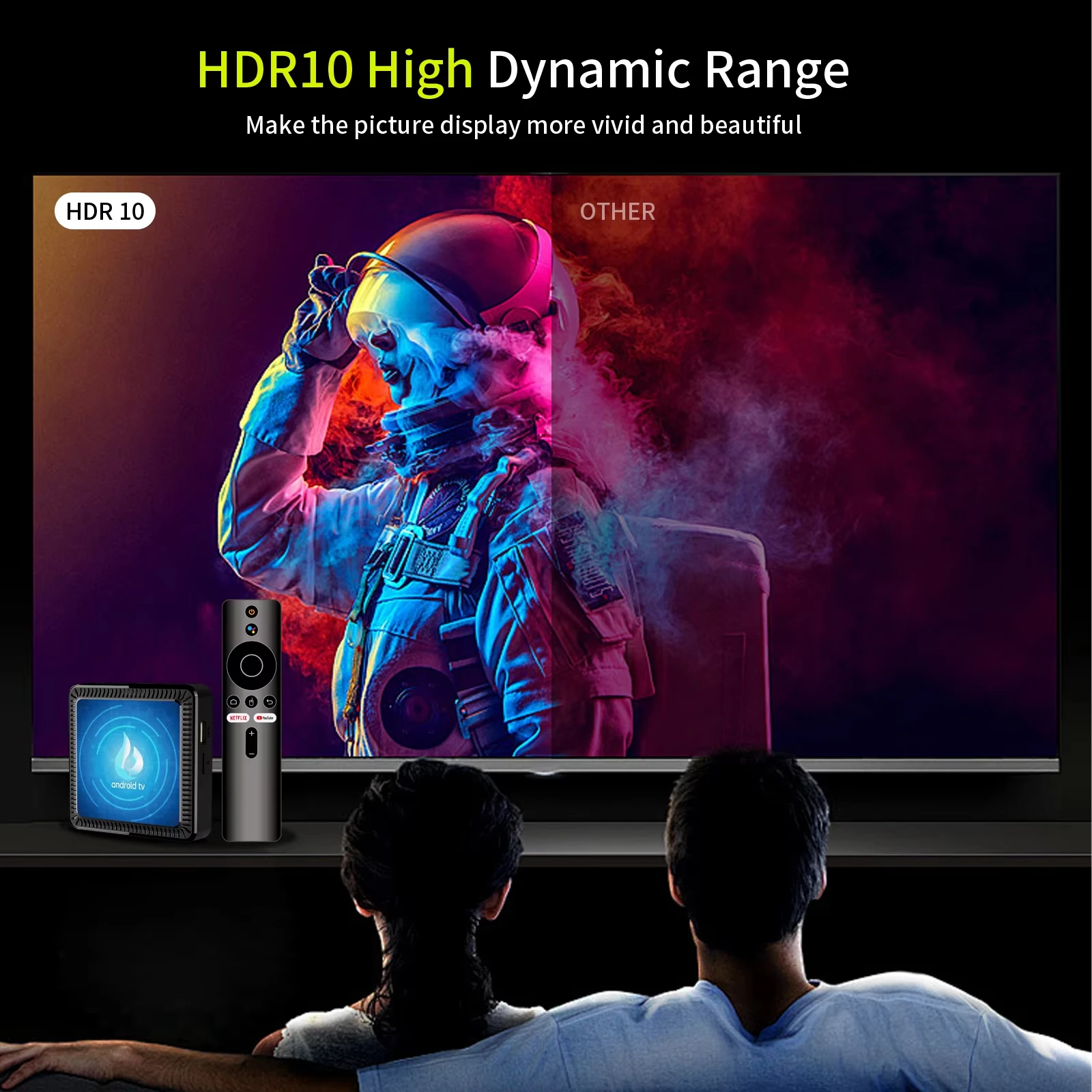Q17 Smart TV Box Android 16 Bluetooth 6.0 Allwinner H313 Quad Core 8K Ultra HD 8GB+256GB Google Netflix Media Player Set Top Box - Image 3