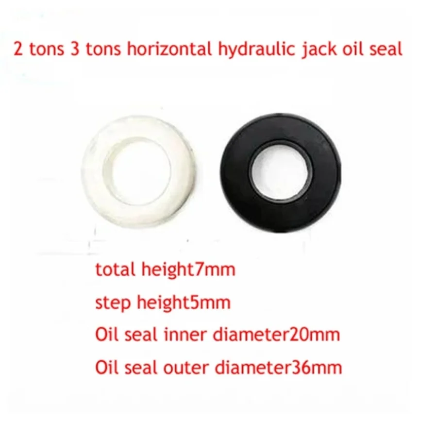 2 tonnes 3 tonnes accessoires de cric hydraulique horizontal joint d'huile bague d'étanchéité joint d'huile en caoutchouc souple de haute qualité 1 paire - Image 6