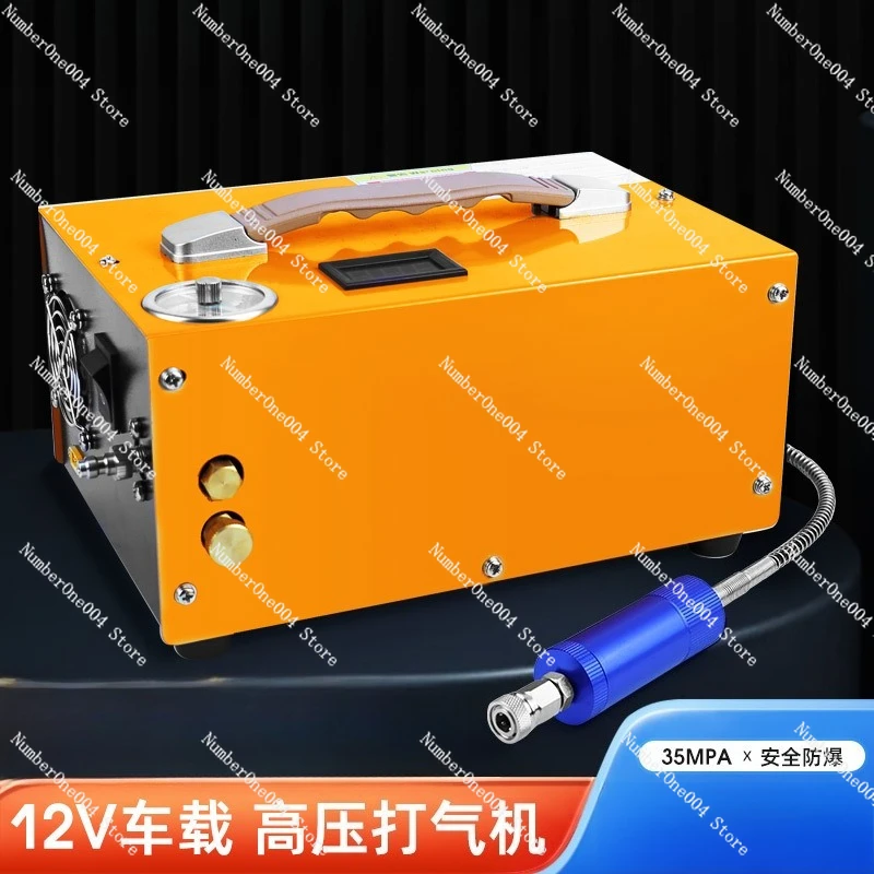 Bomba de Aire Eléctrica de Alta Presión de 12V, 30MPa, 4500Psi, Bomba Compresora para Buceo - Image 2