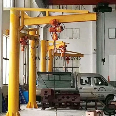 Guindaste de Lança de 1-5 Toneladas com Controle Remoto e Rotação Motorizada