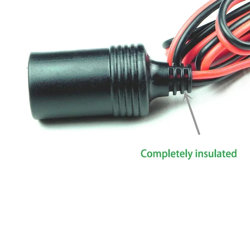 12v adaptador de clipe de bateria de carro de cobre puro de alta potência para soquete de isqueiro universal uso automotivo cabeça de conector aleatório - Image 3