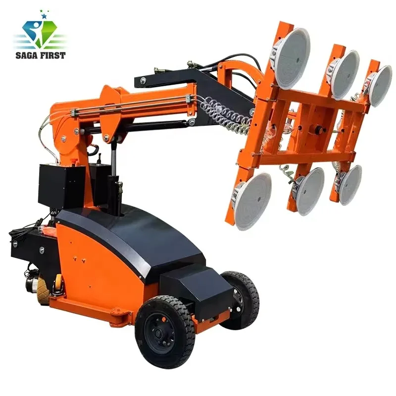 Máquina elevadora YG CE de 1000 kg para elevador de vidrio eléctrico con opciones de ventosas de goma y esponja disponibles - Image 3