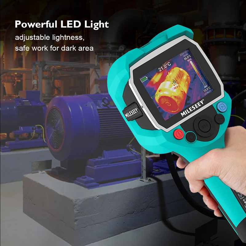 Mileseey TR120 Infrared Thermal Imager 3.5" Display High Precision for Plumbing Heating Detection - Image 4