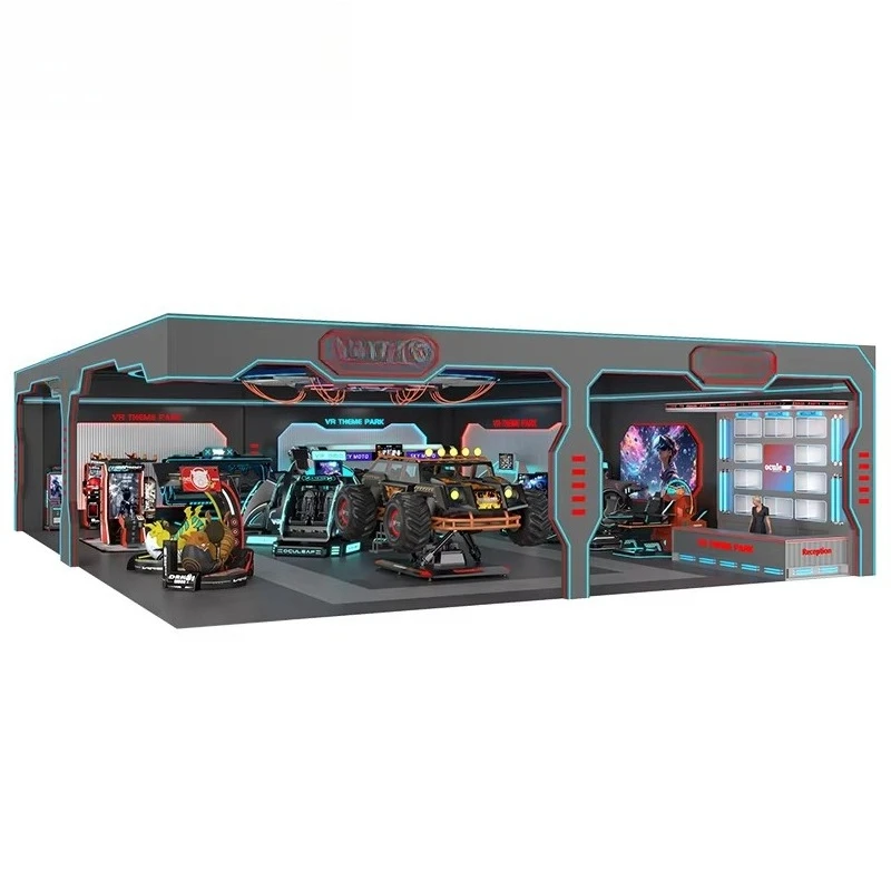 Parque Temático de Realidade Virtual 2026, Máquina de Jogo de Simulador de Voo 9D para Crianças, Multiplayer Indoor, Parque de Diversões ao Ar Livre - Image 2