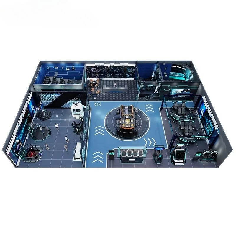 Equipamentos de Playground Interno para Crianças, 12D Atrações de Parque de Diversões, Simulador de Voo 3D, Máquina de Jogo de Realidade Virtual VR - Image 3