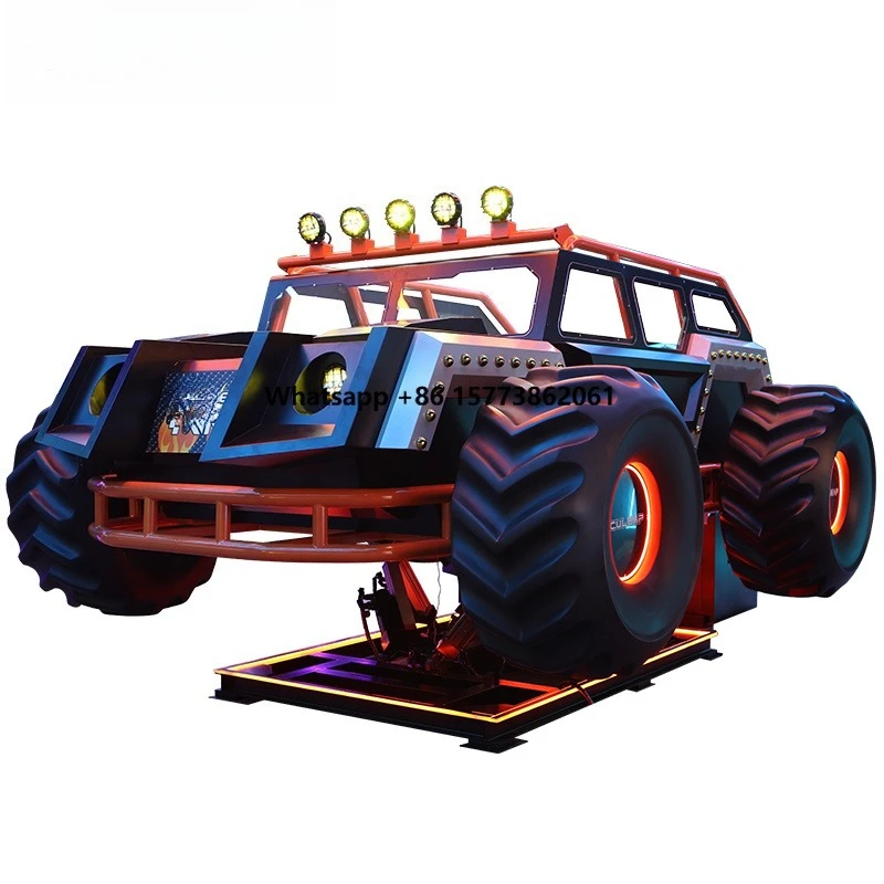 Plataforma de Movimento para Jogos VR, Simulador de Corrida VR, Máquina de Jogo VR, Fornecedor de Máquina de Jogo VR, Carro de Corrida de 6 Lugares para Fliperama à Venda
